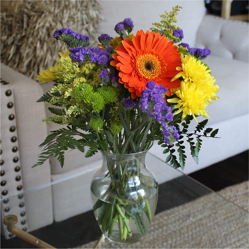 Marmalade Skies Bouquet – Valley Flower Shoppe, Waverly NY