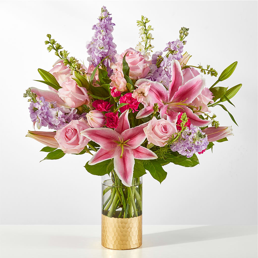Mauvelous Bouquet – Valley Flower Shoppe, Waverly NY