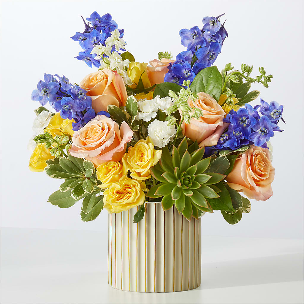 Cobalt Reverie Bouquet – Valley Flower Shoppe, Waverly NY