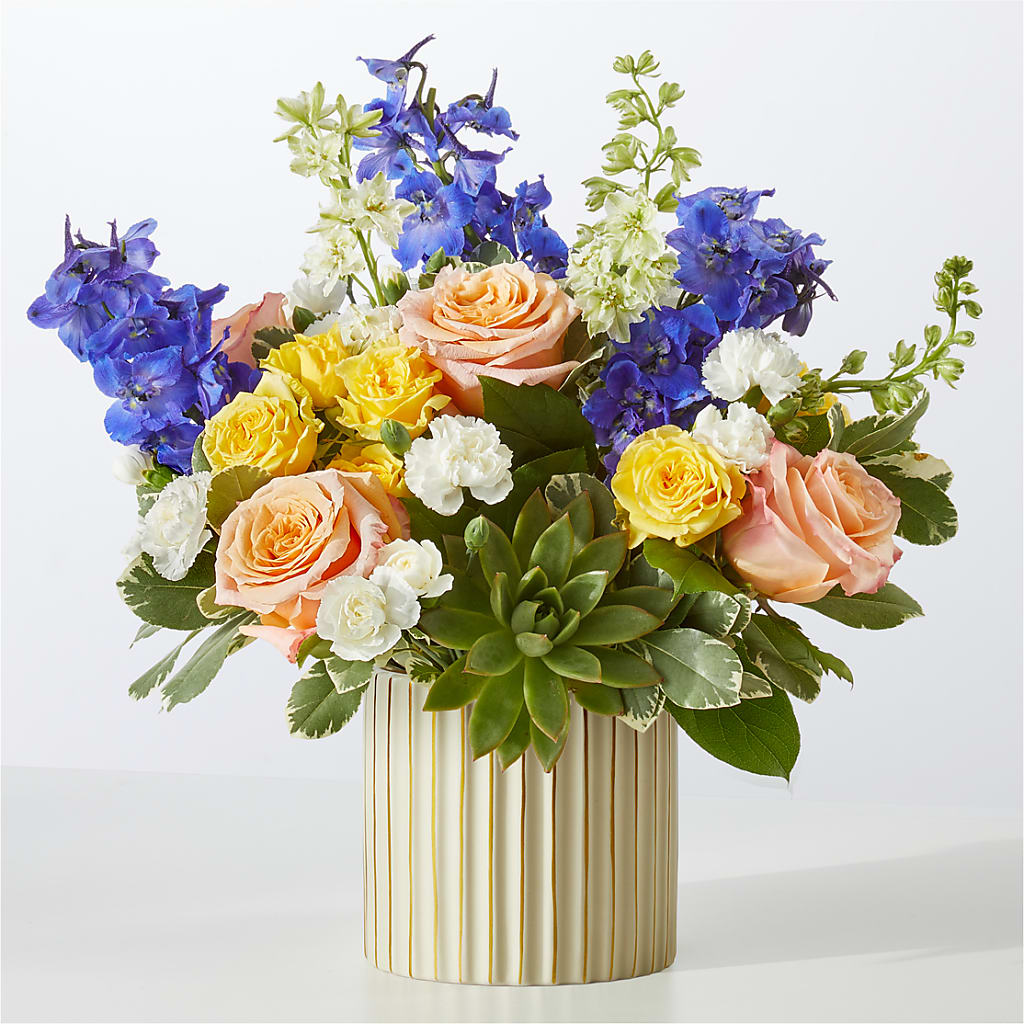 Cobalt Reverie Bouquet – Valley Flower Shoppe, Waverly NY
