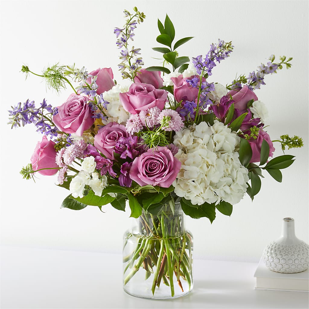 Violet Caress Bouquet – Valley Flower Shoppe, Waverly NY