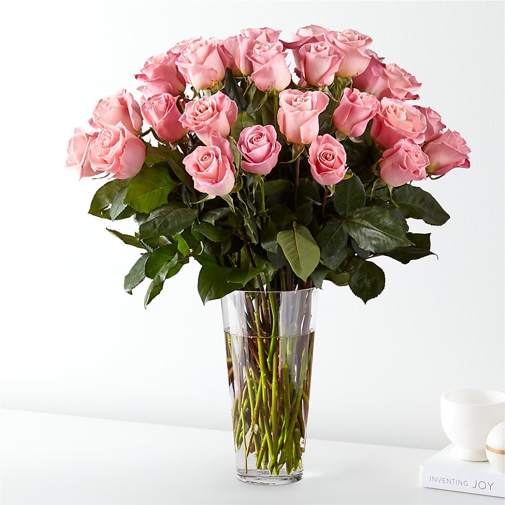 Long Stem Pink Rose Bouquet – Valley Flower Shoppe, Waverly NY