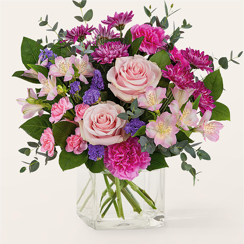 Rosy Radiance Bouquet – Valley Flower Shoppe, Waverly NY