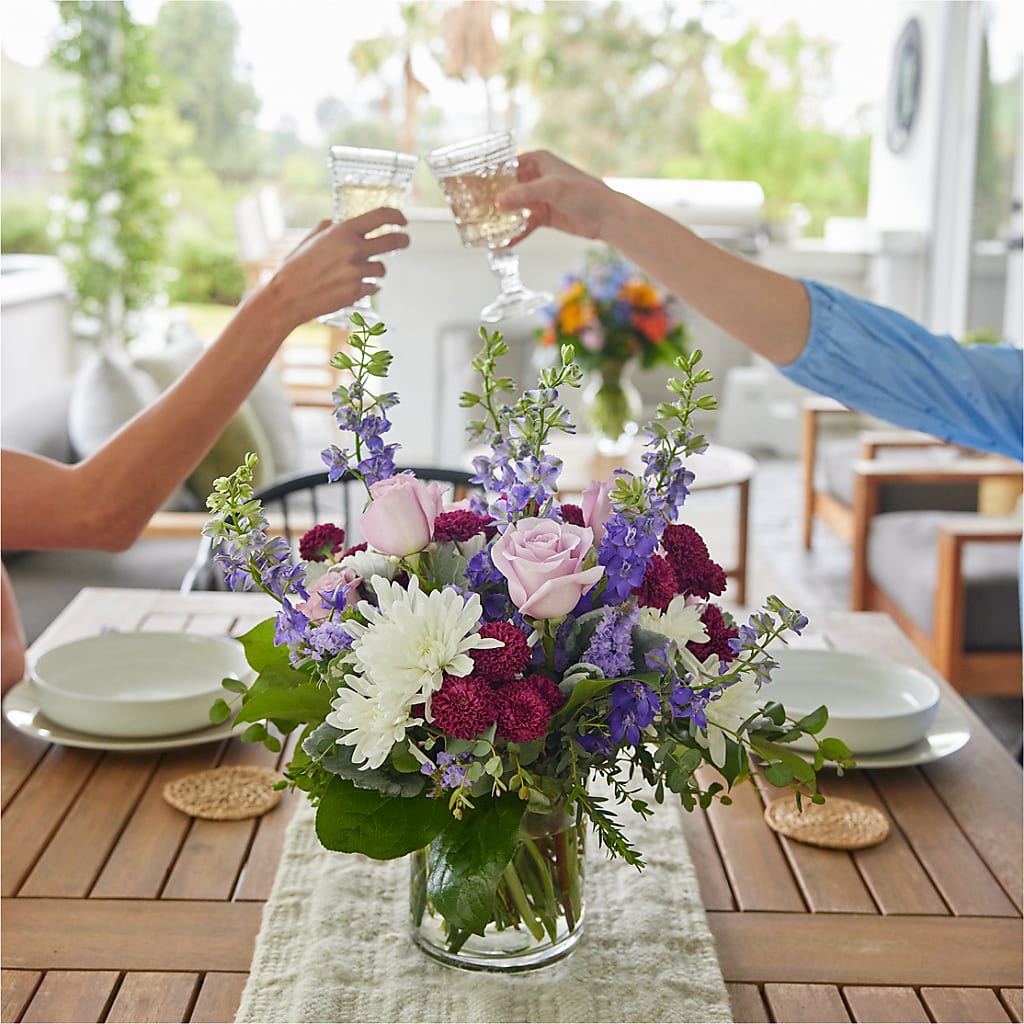 Violet Frost Bouquet – Valley Flower Shoppe, Waverly NY