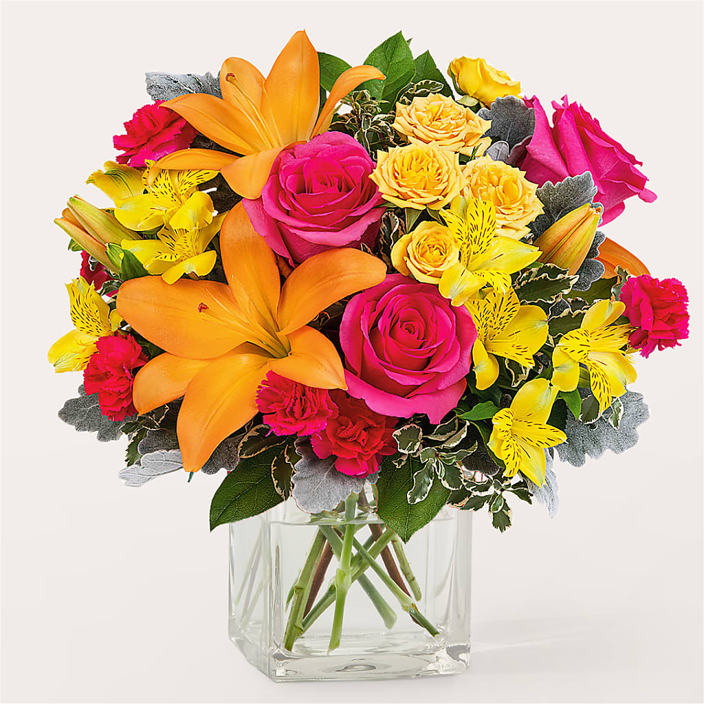 To the Tropics Bouquet – Valley Flower Shoppe, Waverly NY