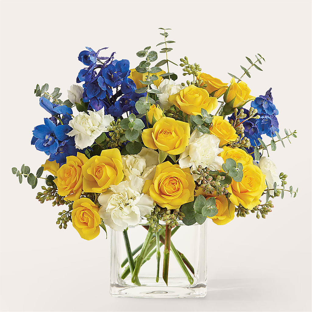 Sparkling Citrine Bouquet – Valley Flower Shoppe, Waverly NY