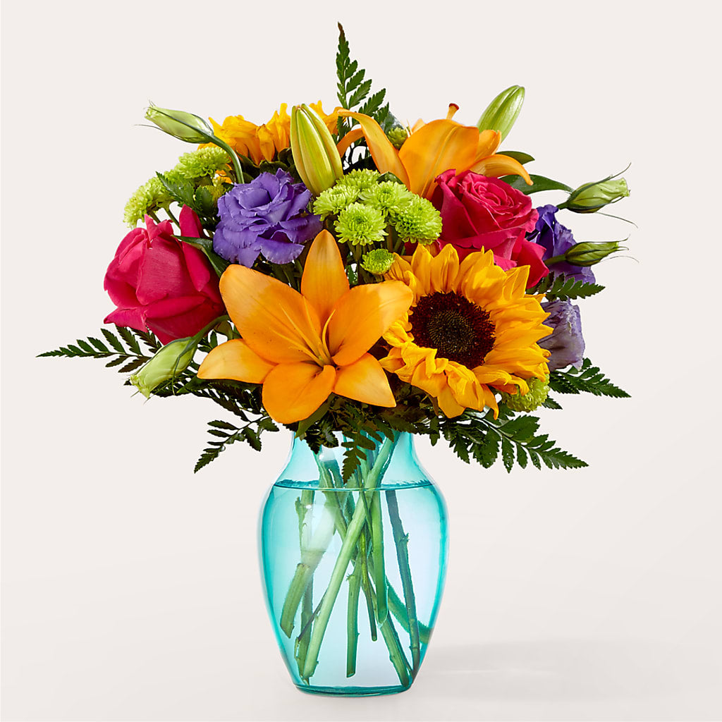 Double Rainbow Bouquet – Valley Flower Shoppe, Waverly NY