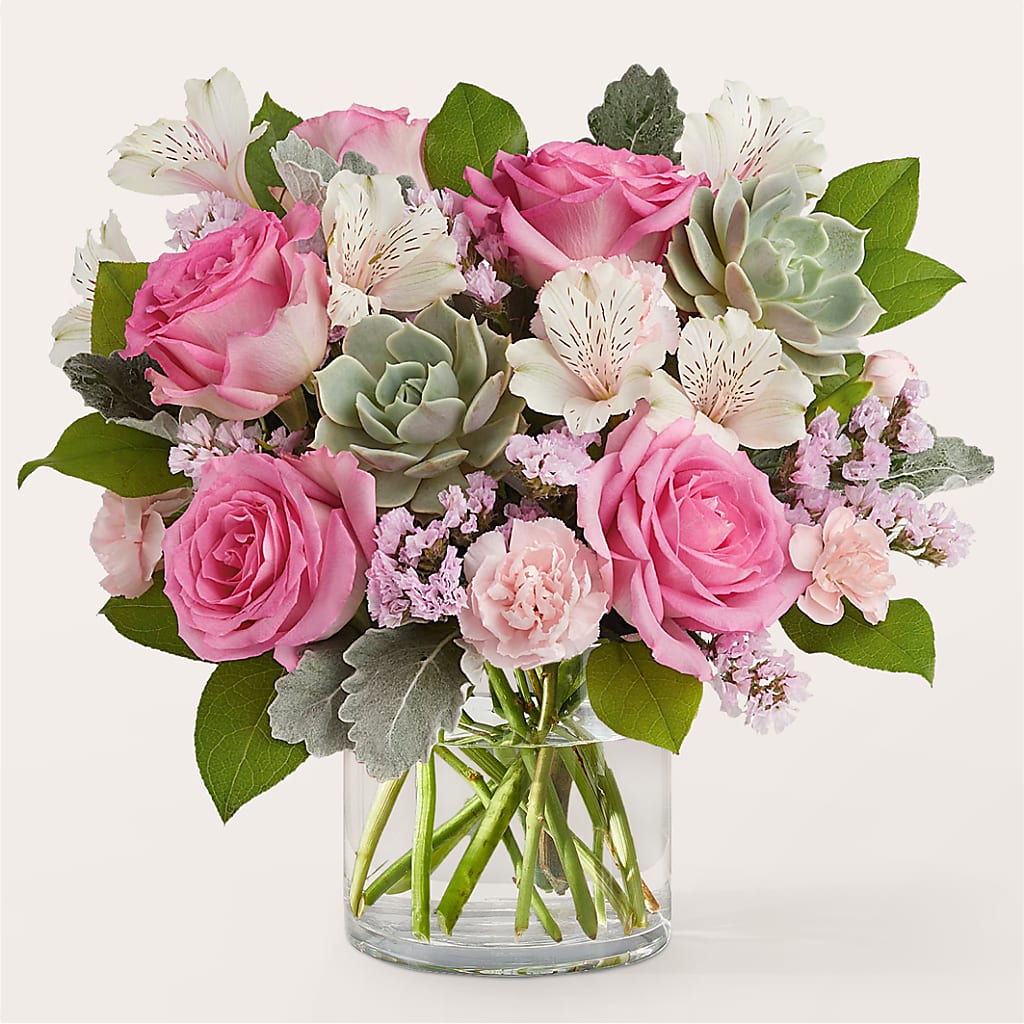 Dusty Rose Bouquet – Valley Flower Shoppe, Waverly NY