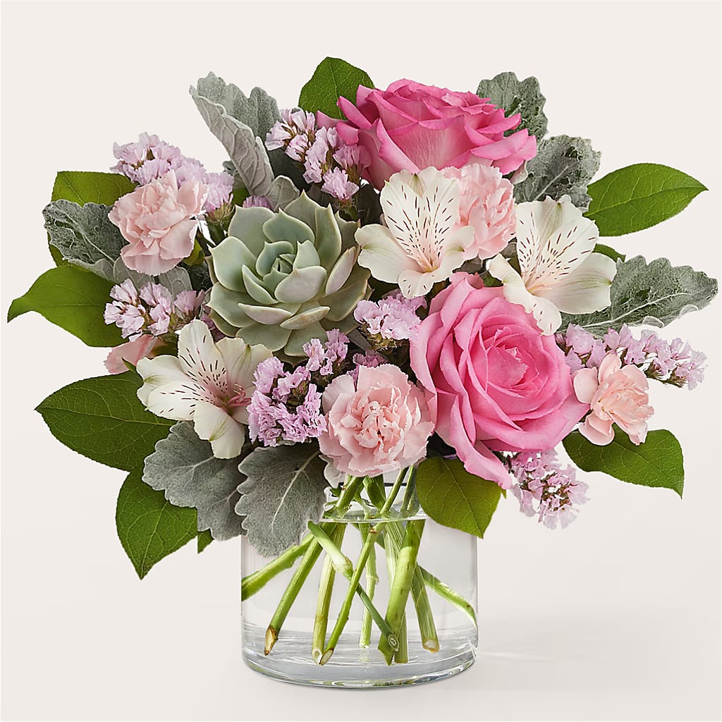 Dusty Rose Bouquet – Valley Flower Shoppe, Waverly NY