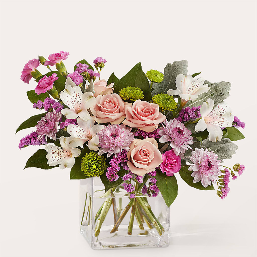 Pink Suede Bouquet – Valley Flower Shoppe, Waverly NY