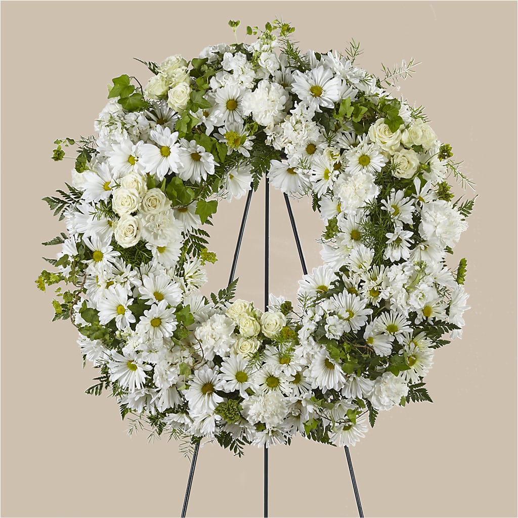 Faithful Wishes Wreath – Valley Flower Shoppe, Waverly NY