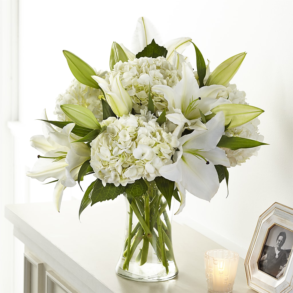Compassionate Lily Bouquet – Valley Flower Shoppe, Waverly NY