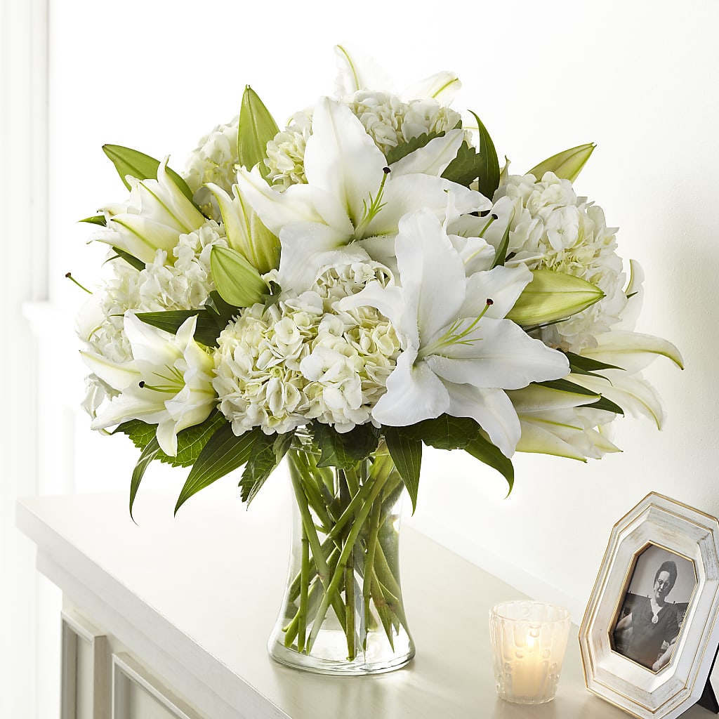 Compassionate Lily Bouquet – Valley Flower Shoppe, Waverly NY