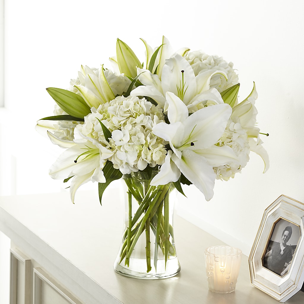 Compassionate Lily Bouquet – Valley Flower Shoppe, Waverly NY