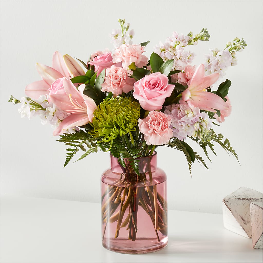 Pretty in Pink Bouquet – Valley Flower Shoppe, Waverly NY