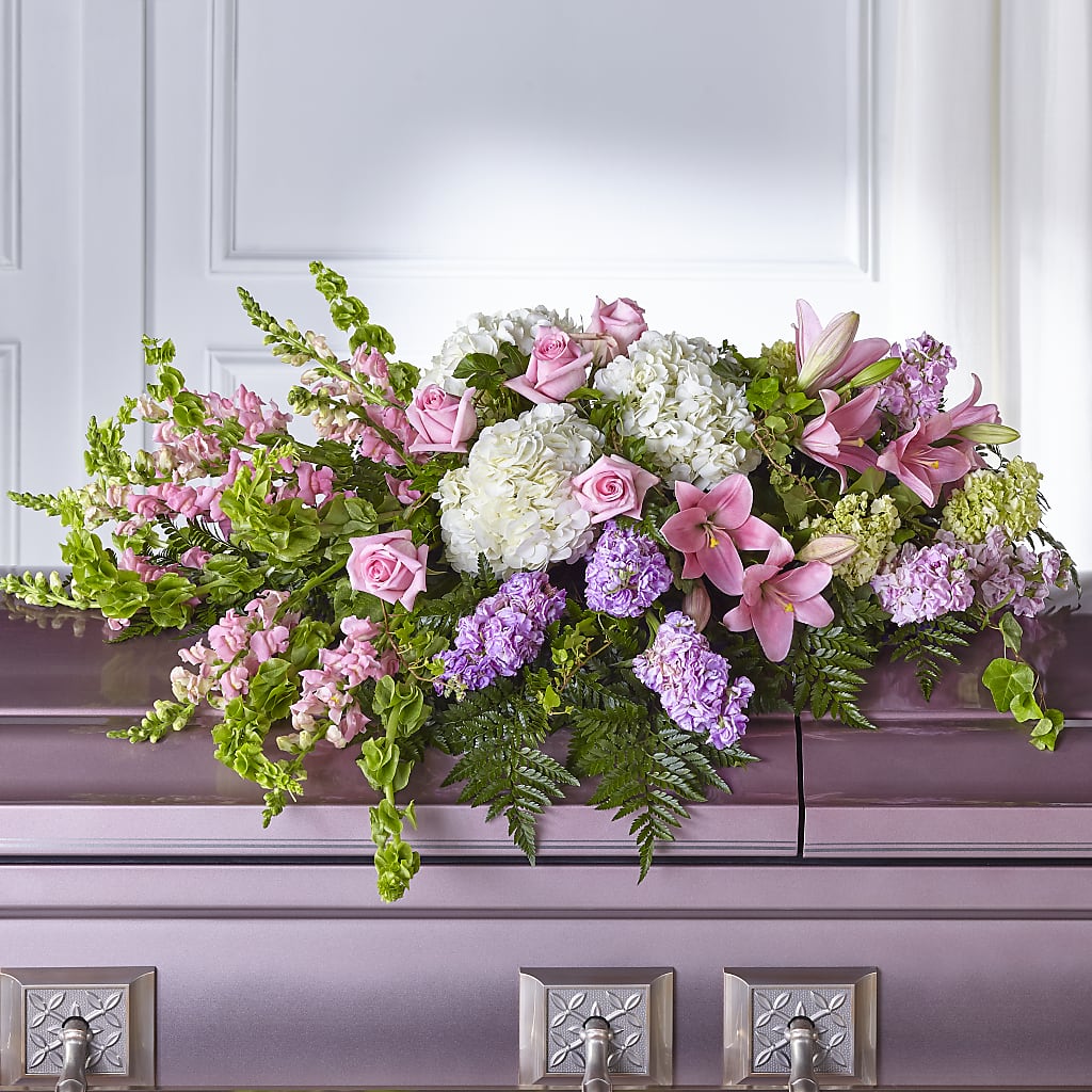 Life's Gratitude Casket Spray – Valley Flower Shoppe, Waverly NY