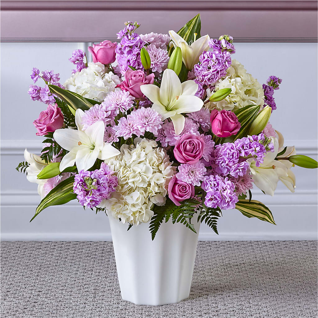 Heaven Sent Floor Basket – Valley Flower Shoppe, Waverly NY