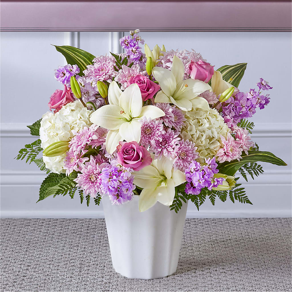 Heaven Sent Floor Basket – Valley Flower Shoppe, Waverly NY