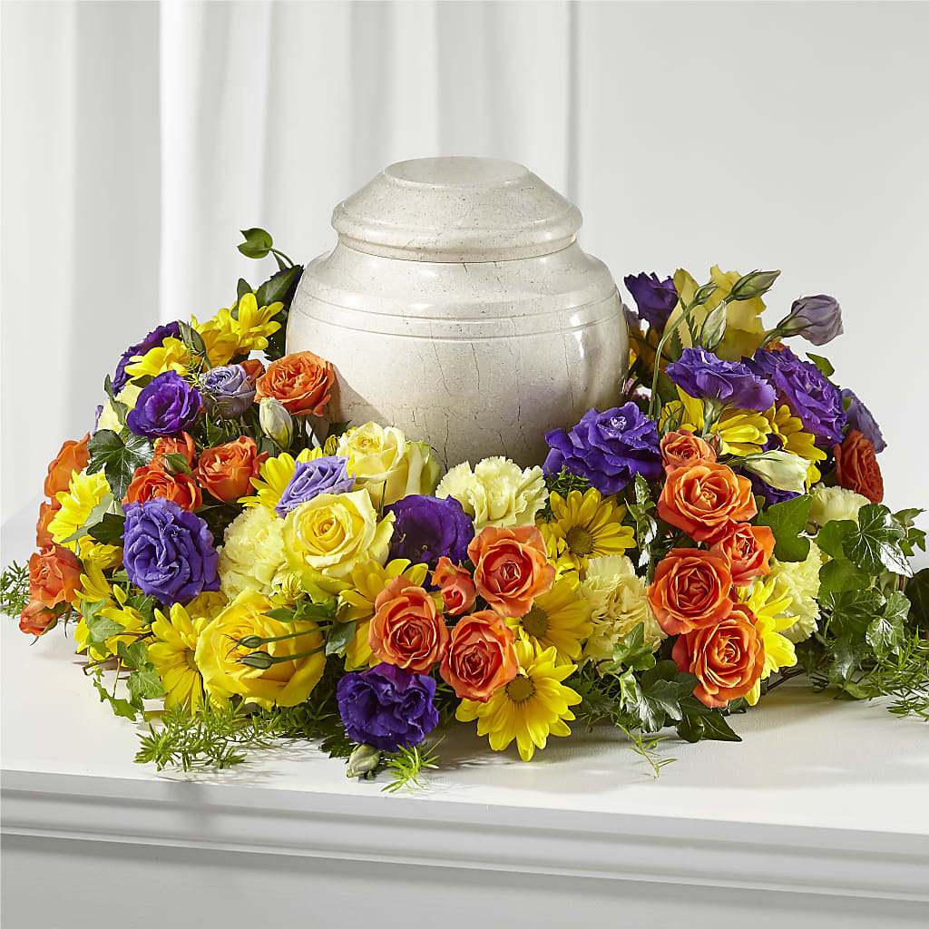 Blossoms of Remembrance Cremation Adornment – Valley Flower Shoppe, Waverly NY