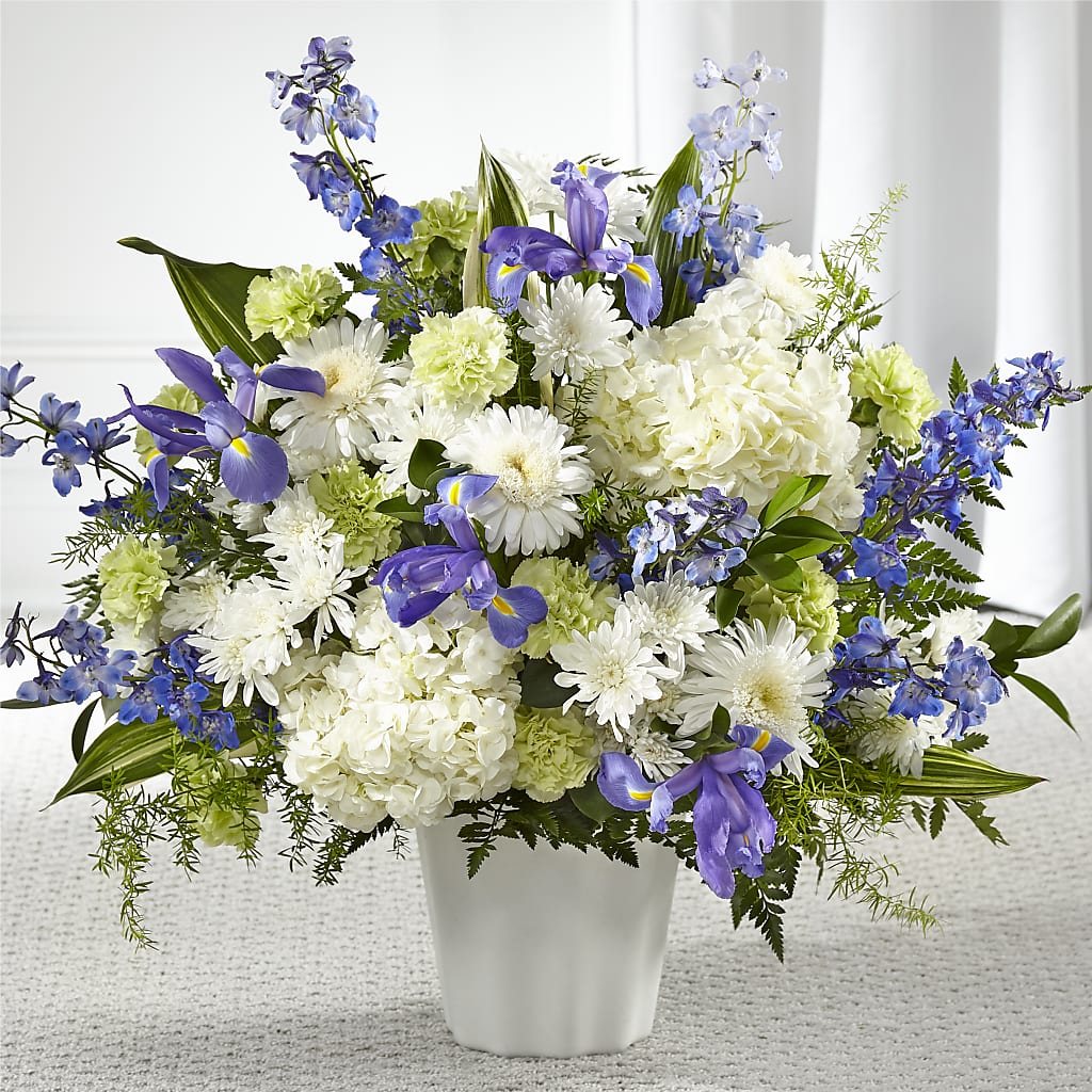 Soft Serenity Floor Basket – Valley Flower Shoppe, Waverly NY