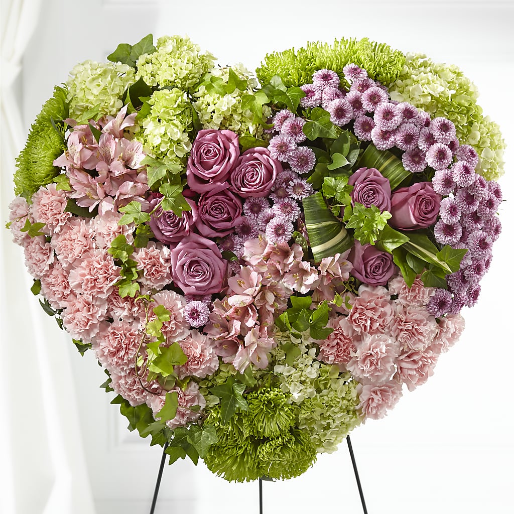 Heartwarming Standing Heart – Valley Flower Shoppe, Waverly NY