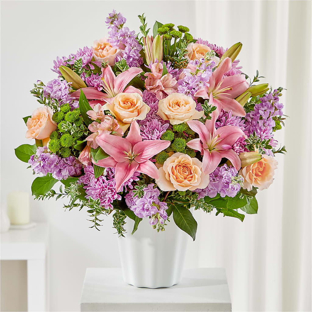 Supportive Embrace Tabletop Basket – Valley Flower Shoppe, Waverly NY