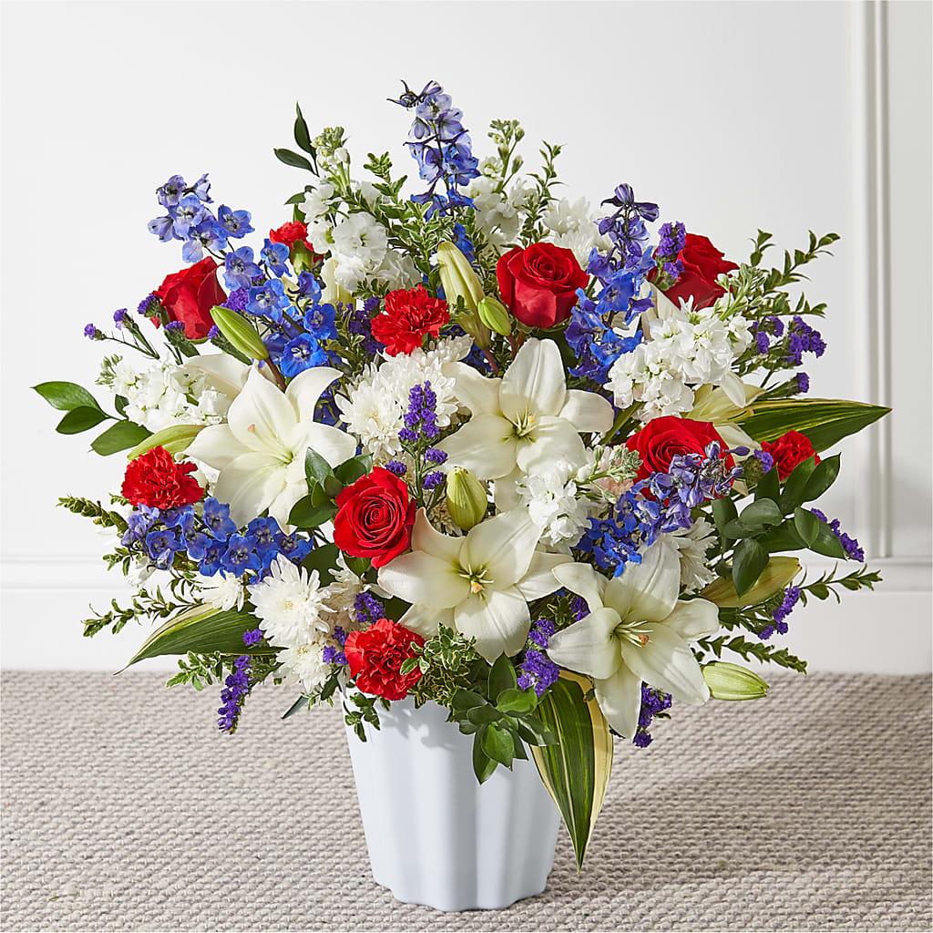 Consoled Floor Basket – Valley Flower Shoppe, Waverly NY