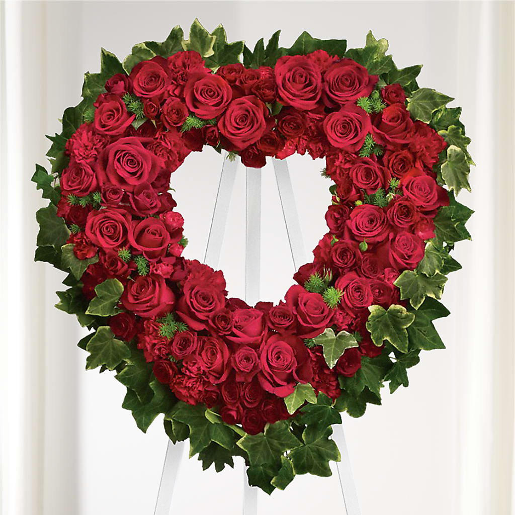 Wholehearted Standing Spray – Valley Flower Shoppe, Waverly NY
