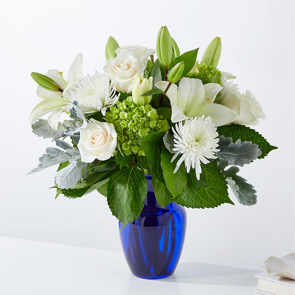 Snowy Dreams Bouquet – Valley Flower Shoppe, Waverly NY