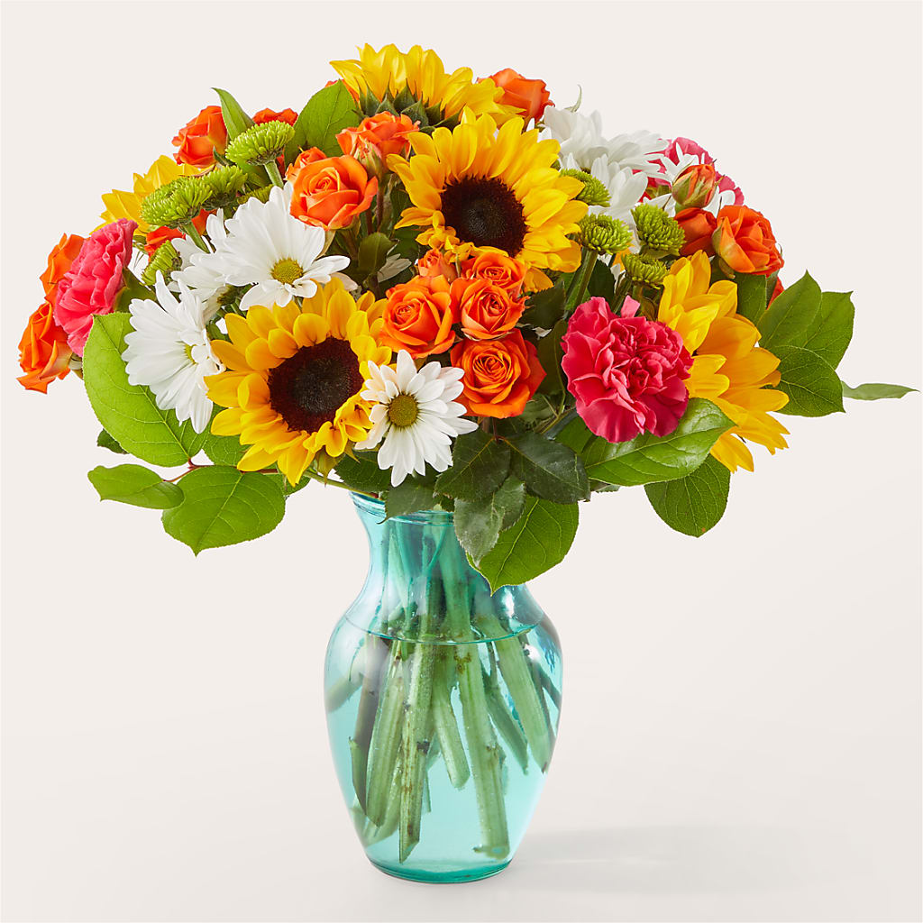 Sun-drenched Blooms Bouquet – Valley Flower Shoppe, Waverly NY