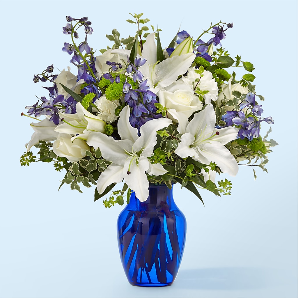 Santorini Bouquet – Valley Flower Shoppe, Waverly NY