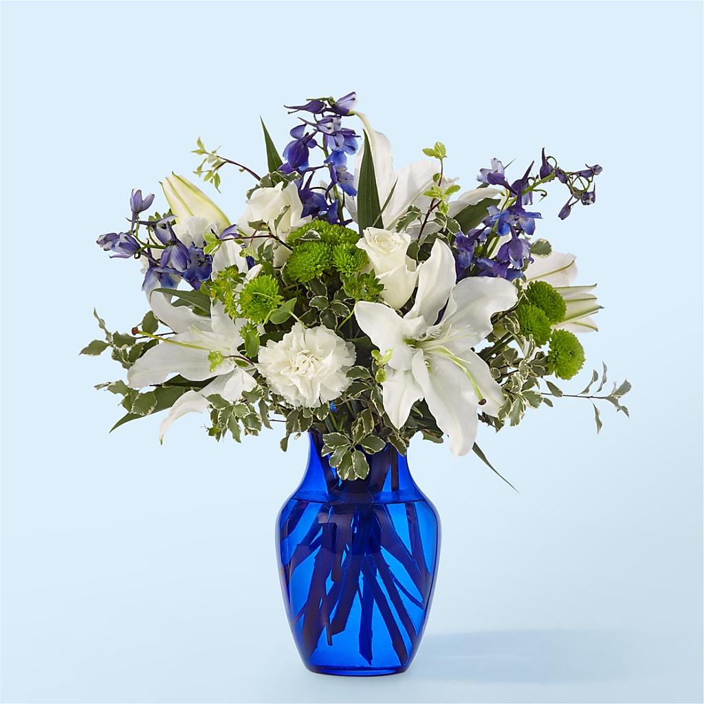 Santorini Bouquet – Valley Flower Shoppe, Waverly NY