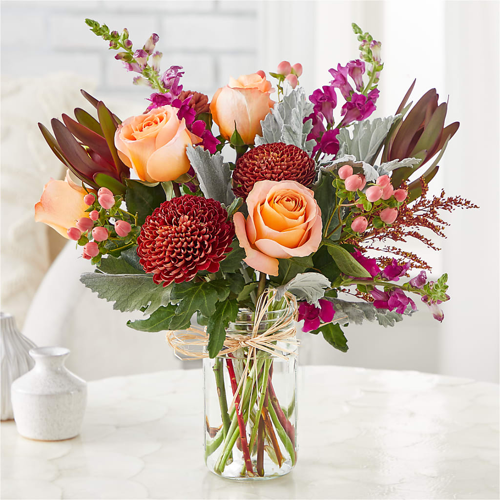 Moody Hues Bouquet – Valley Flower Shoppe, Waverly NY