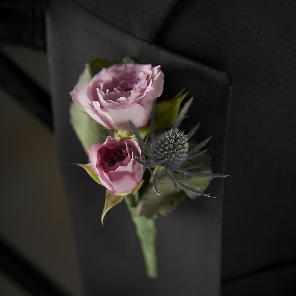 Veronica Boutonniere – Valley Flower Shoppe, Waverly NY