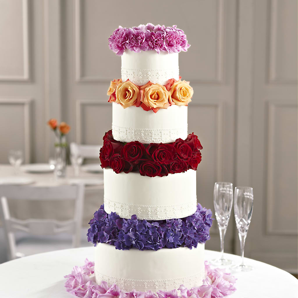 Infinite Love Cake Décor – Valley Flower Shoppe, Waverly NY
