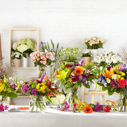 Bold & Bright – A Florist Original –  Valley Flower Shoppe, Waverly NY