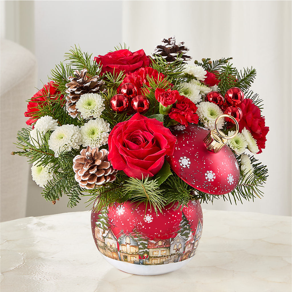 Christmas Carols Ornament –  Valley Flower Shoppe, Waverly NY