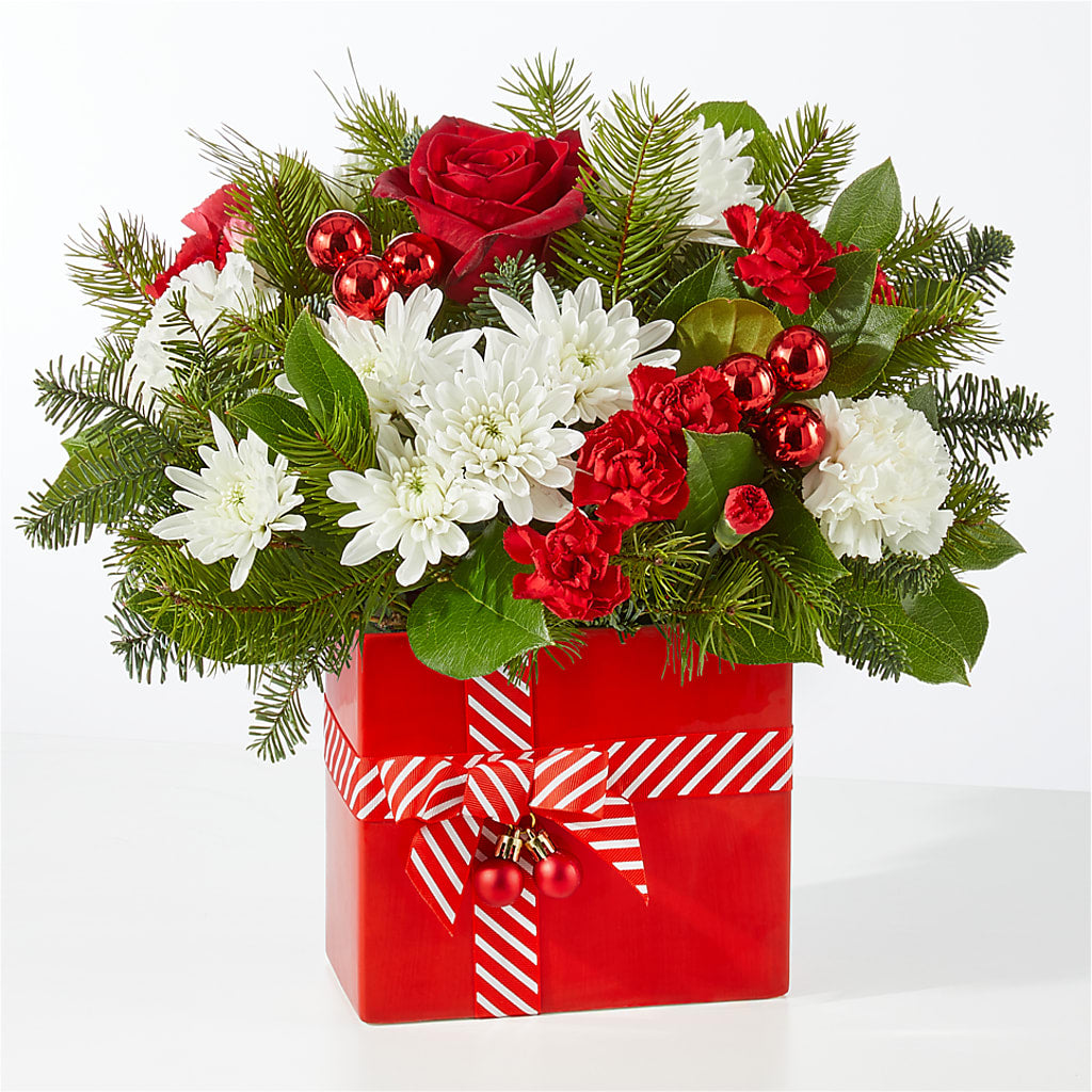 Presents Under the Tree Bouquet –  Valley Flower Shoppe, Waverly NY