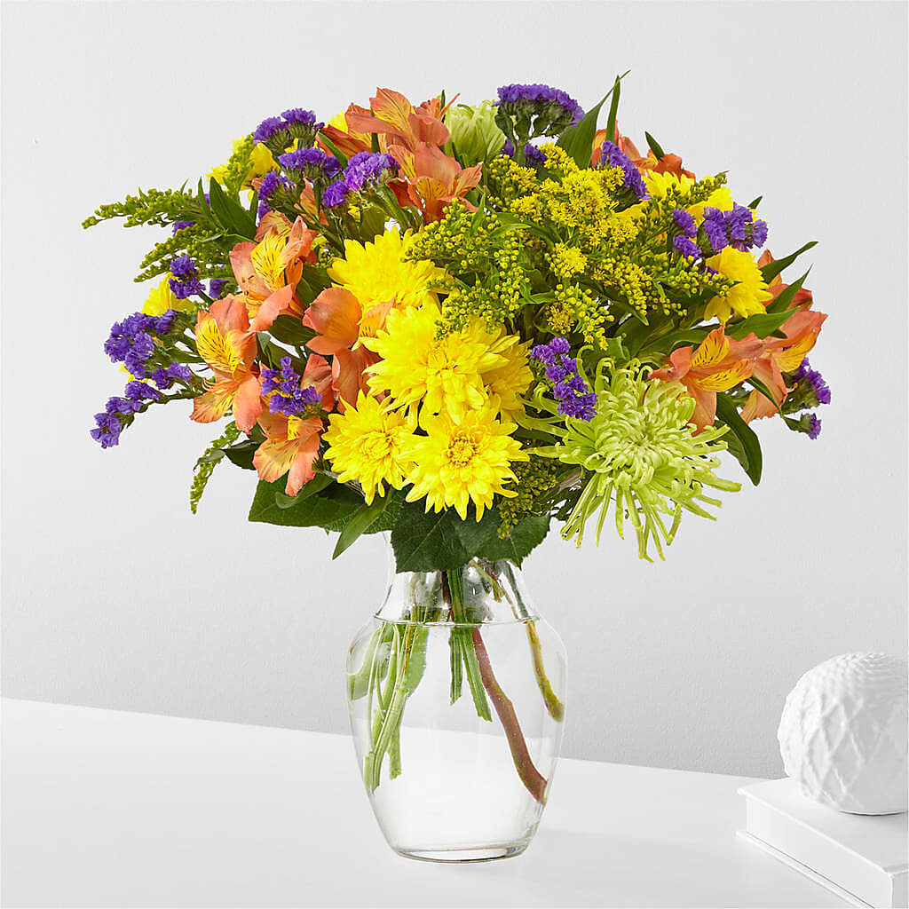 Marmalade Skies Bouquet –  Valley Flower Shoppe, Waverly NY