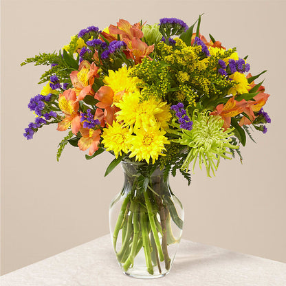 Marmalade Skies Bouquet –  Valley Flower Shoppe, Waverly NY