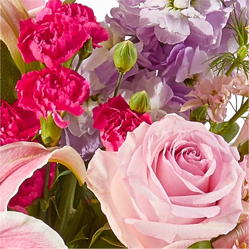 Mauvelous Bouquet –  Valley Flower Shoppe, Waverly NY