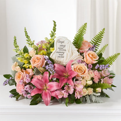 Gentle Light Arrangement –  Valley Flower Shoppe, Waverly NY