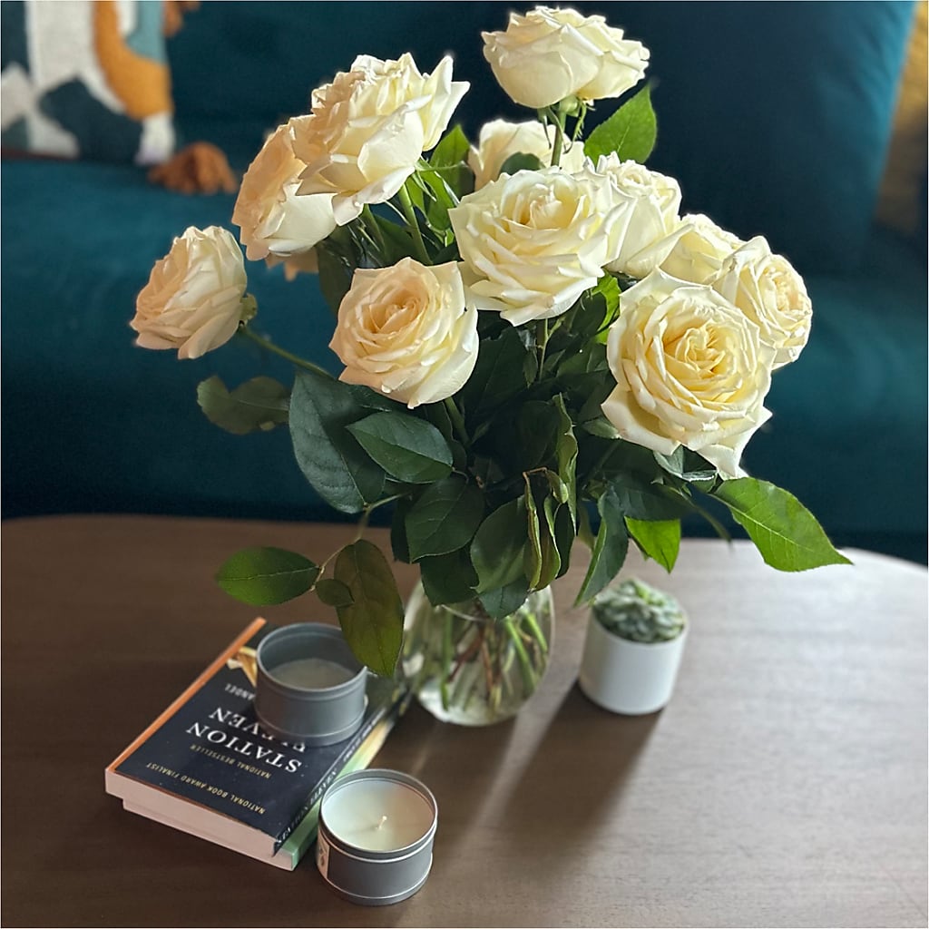 Long Stem Yellow Rose Bouquet –  Valley Flower Shoppe, Waverly NY