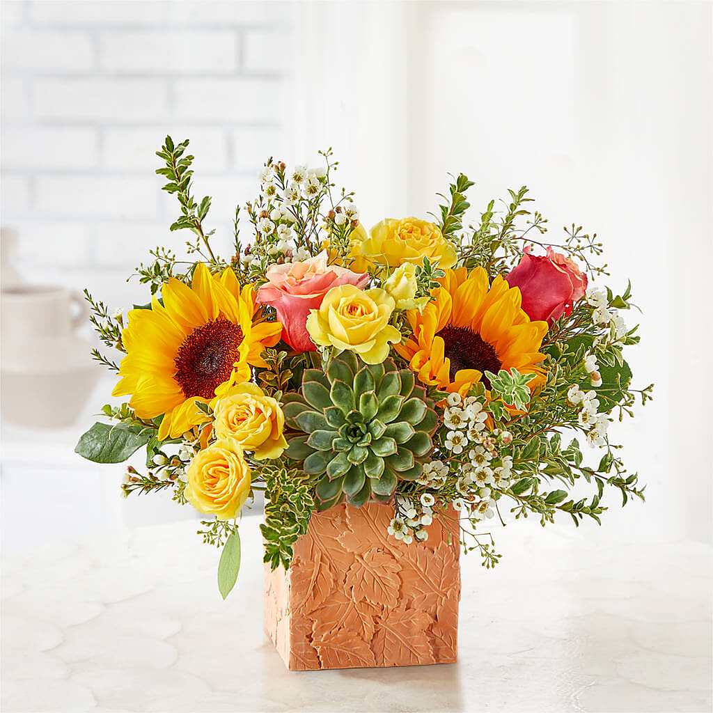 Sunflower Season Bouquet –  Valley Flower Shoppe, Waverly NY