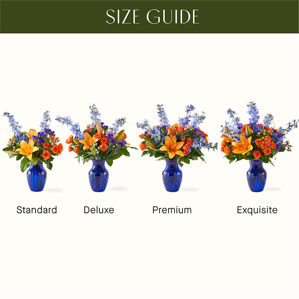 Radiant Citrus Bouquet –  Valley Flower Shoppe, Waverly NY