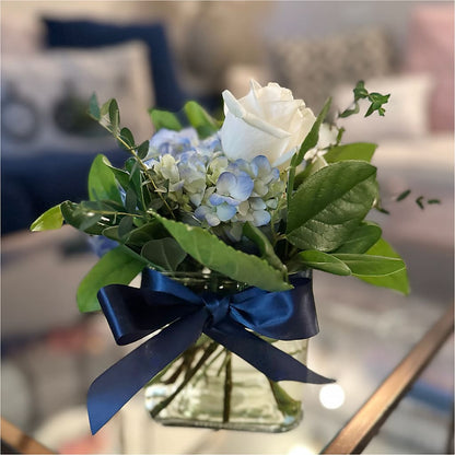 Sky Blue Delight Bouquet –  Valley Flower Shoppe, Waverly NY
