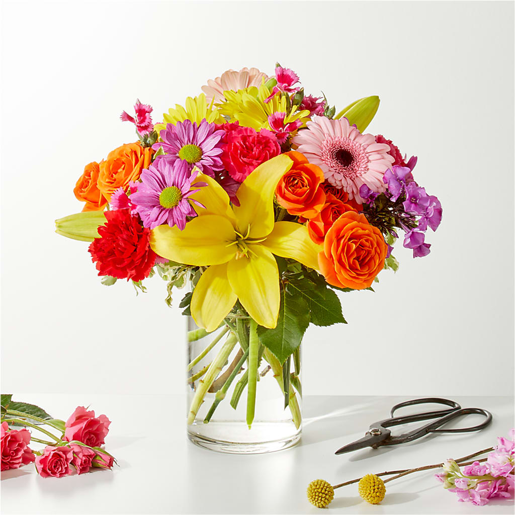 Cue the Confetti - A Florist Original –  Valley Flower Shoppe, Waverly NY
