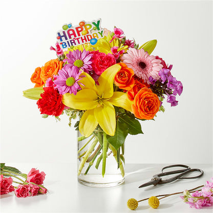 Cue the Confetti - A Florist Original –  Valley Flower Shoppe, Waverly NY