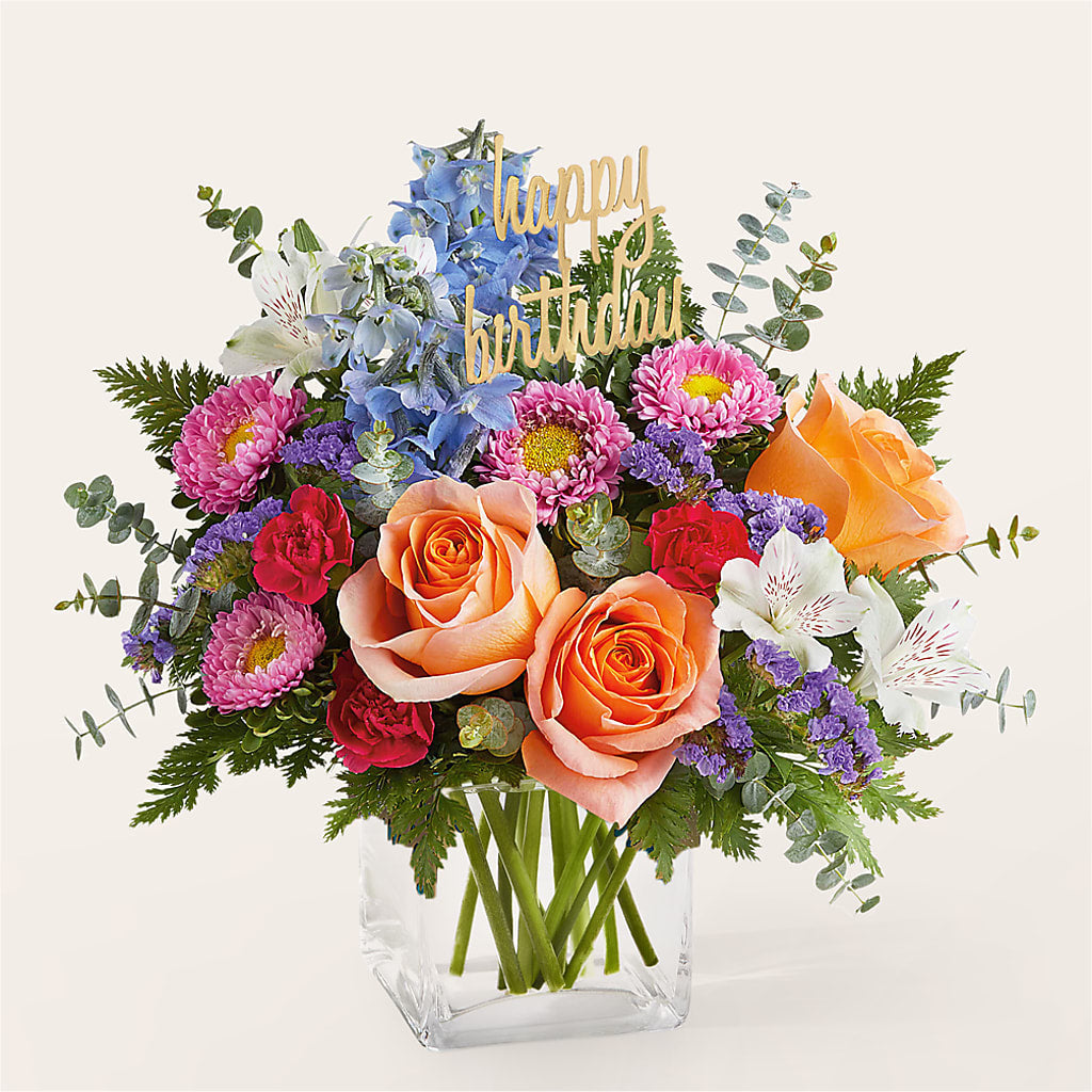 Birthday Bash Bouquet –  Valley Flower Shoppe, Waverly NY