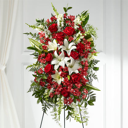 Everlasting Memory Standing Spray –  Valley Flower Shoppe, Waverly NY